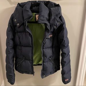 Hollister puffer coat